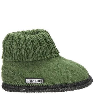 Bergstein Cozy pantoffels in het Groen, Verzenden, Bergstein, Nieuw, Pantoffels of Sloffen