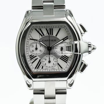 Cartier - Roadster Chronographe, Grand Modèle (Large Model)., Nieuw