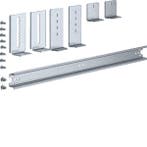 Hager Universeel DIN Rail Bevestiging 500mm Staal 2 Veld Kit, Doe-het-zelf en Verbouw, Verzenden, Nieuw, Overige typen