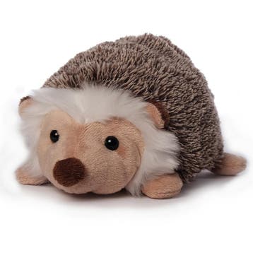 Inware egel knuffel - pluche - bruin - 19 cm, Verzenden, Nieuw