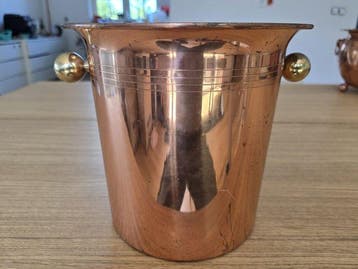 20th century copper champagne cooler - Champagne koeler -
