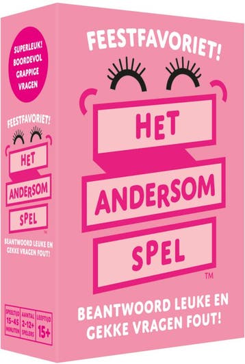 Het Andersomspel - Party Editie | Koelkastpoezie -, Verzenden, Nieuw