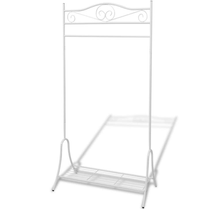 vidaXL Kledingrek staal wit, Kleding | Dames, Kledingrekken, Nieuw, Verzenden