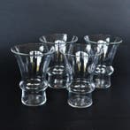 Glasfabriek Leerdam - Jan van der Vaart - Drinkglas (4) -, Antiek en Kunst