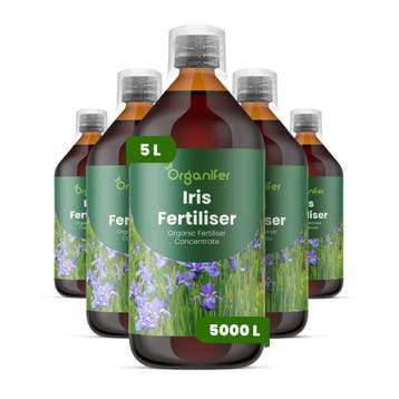 Iris vloeibare meststof - Set 5x1 liter, Verzenden, Mest