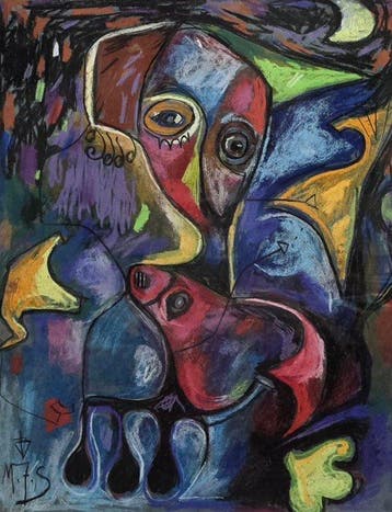 Miquel Torner de Semir (1938) - Diálogo entre máscaras