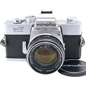 Minolta SR-T Super + MC Rokkor-PF 1,4/58mm - CLA´d | Single, Audio, Tv en Foto, Nieuw