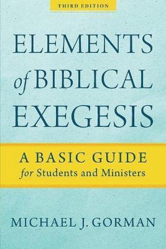 9781540960313 Elements of Biblical Exegesis A Basic Guide..., Boeken, Studieboeken en Cursussen, Nieuw, Verzenden