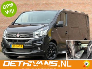 Fiat Talento L2H1 | Financial Lease voor 274 p/mnd, Gebruikt, Overige carrosserieën, Zwart, Lease