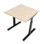 Recht T-poot bureau, 80 x 80 cm, Overige plaatsen, Ophalen of Verzenden, Nieuw in verpakking, Bureau