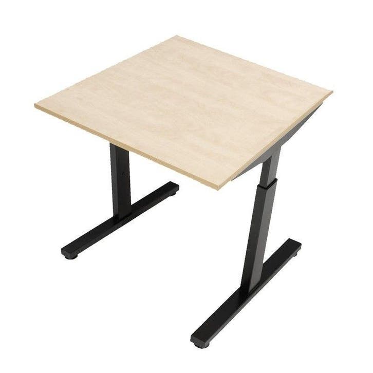 Recht T-poot bureau, 80 x 80 cm, Zakelijke goederen, Kantoor en Winkelinrichting | Kantoormeubilair en Inrichting, Bureau, Nieuw in verpakking