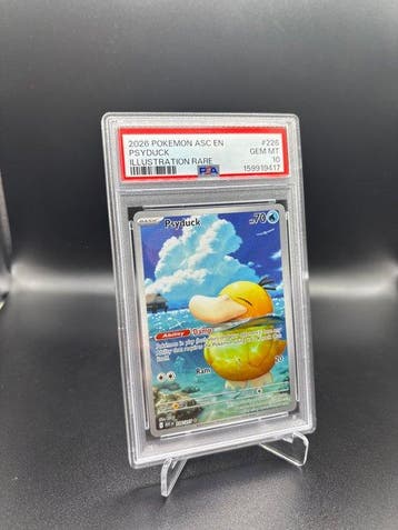 Pokémon - 1 Graded card - Psyduck 226 Ascended Heroes, Nieuw
