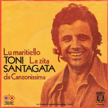 Tony Santagata - Lu Maritiello / La Zita, Ophalen of Verzenden, Gebruikt