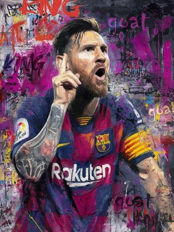 IPR Graph - Lionel Messi: Abstract de Balón de Oro, Nieuw