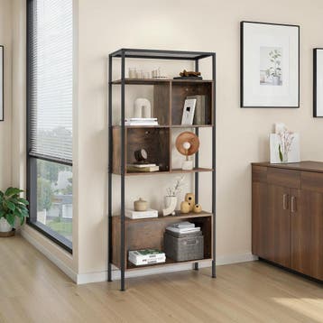 Wandkast Hastings 75x31x170,5cm, Verzenden, Nieuw