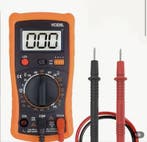 Multimeter stroommeter inclusief beschermkap en testsnoer, Verzenden, Nieuw
