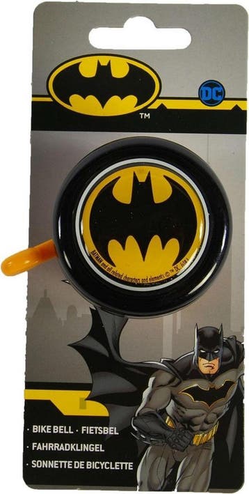Volare Batman Fietsbel Kind – Zwart, Nieuw