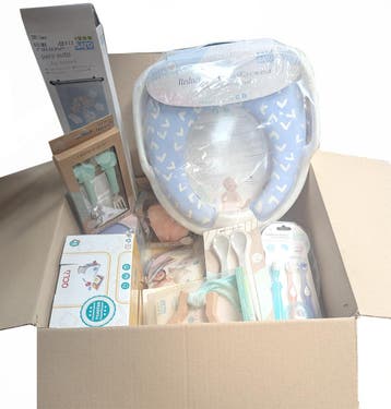 Babybox / mysterybox met 13 saro babyartikelen - o.a., Verzenden, Nieuw