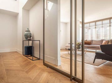 50,60m2 Hongaarsepunt Laminaat Natuur eik 20pak = €750, Bruin, 75 m² of meer, Visgraat Hongaarsepunt laminaat vloer, Nieuw