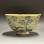 Aizuhongo Ware - Kinpo Kiln - Chawan - Theekop / Tomobako /