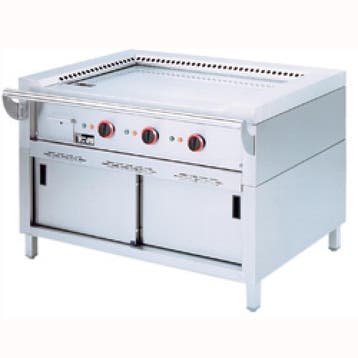 Teppanyaki | Elektrische Plaat | Kast | 3 Zones | 3x 4.7kW |, Verzenden, Nieuw in verpakking
