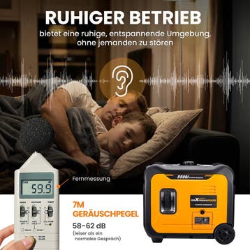 5,0/5,5kVA Aggregaat Inverter Generator 240V – Noodstroom., Verzenden, Nieuw