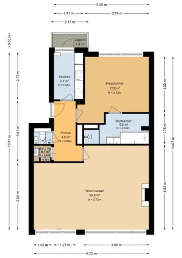 Te huur: Appartement Karel Doormanstraat in Rotterdam, Appartement, Rotterdam, Zuid-Holland