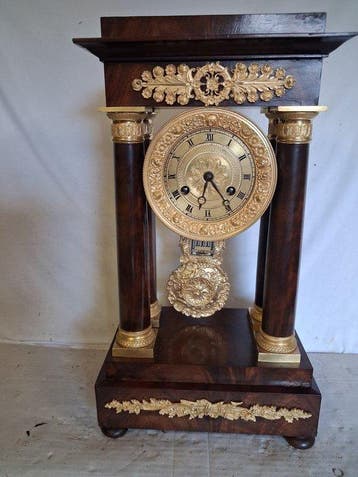 Empirestijl Kolom - 1850-1900, Antiek en Kunst, Antiek | Klokken