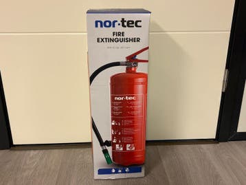 2x Brandblusser NOR-TEC, Nieuw