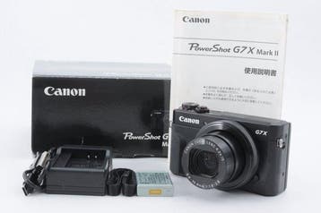Canon PowerShot G7 X Mark II Digitale camera, Nieuw