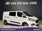 Ford Transit Custom | 2.0 TDCI 131pk L2H1 Dubbele Cabine, Auto's, Gebruikt, Euro 6, Wit, Dealer onderhouden