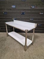 Werktafel | RVS | 160cm | horeca, Gebruikt, RVS Meubilair