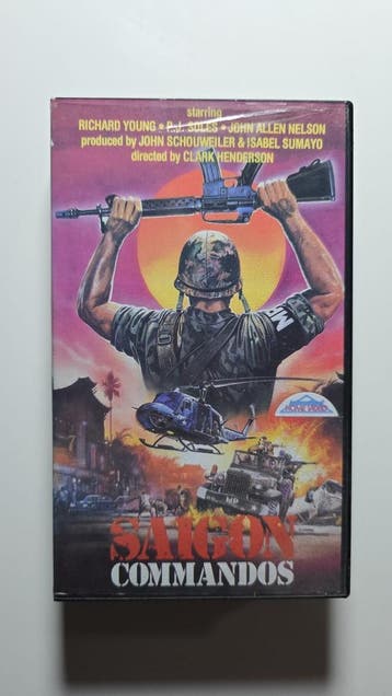 SAIGON COMMANDOS (1988) (VHS), Verzenden, Gebruikt