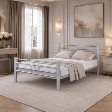 Van Schaik Como Metalen Bed - 180 x 210, Nieuw