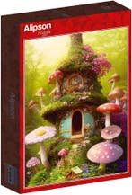 Mushroom House Puzzel (1000 stukjes) | Alipson Puzzle -, Verzenden, Nieuw