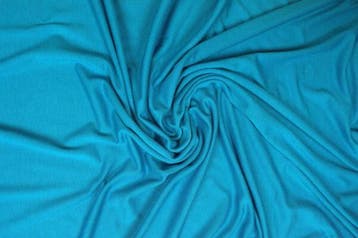 Viscose tricot – Petrol, Overige materialen, Blauw, 120 cm of meer, Ophalen of Verzenden