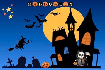 Halloween kaarten voor o.a. Postcrossing met korting, Verzamelen, Verzenden, Ongelopen, Feest(dag)