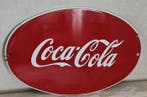 Coca-Cola - Emaille reclamebord Coca-Cola - Coca-Cola -