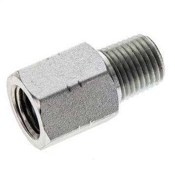1/4 NPT x 1/4 NPT M/F Verzinkt Stalen Extension 345 Bar, Verzenden, Nieuw