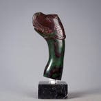 Golok Zwaard greep - Buffel hoorn - Java Indonesië - Begin, Antiek en Kunst