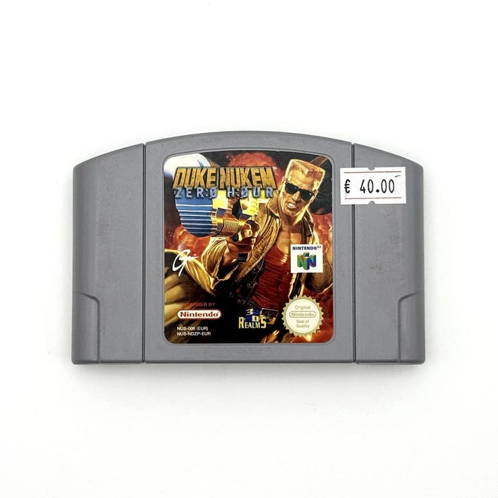 Duke Nukem Zero Hour - Nintendo 64 N64 - PAL EUR - Cartridg…, Spelcomputers en Games, Games | Nintendo 64, Zo goed als nieuw, Ophalen of Verzenden