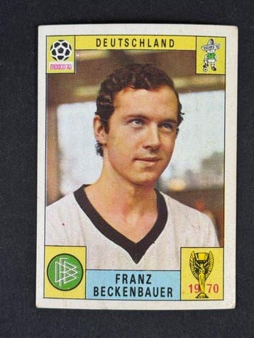 1970 Panini Mexico 70 World Cup, - Germany: Franz, Nieuw
