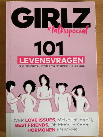 Girls 101 levensvragen ( over love issues) - girlz.nl, Verzenden, Zo goed als nieuw, Girlz.nl