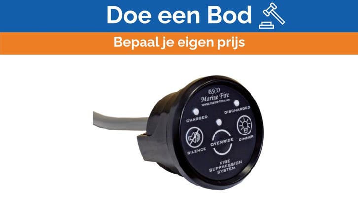 Bieden: BSCO marine fire suppression system control display, Watersport en Boten, Navigatiemiddelen en Scheepselektronica, Kabel of Apparatuur