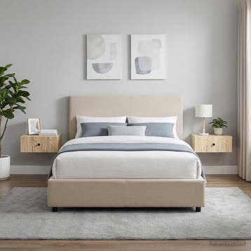 vidaXL Wandbeugel Bedkast 2 st Sonoma Eiken 49 x 34,5 x 20, Minder dan 45 cm, Verzenden, Nieuw, Minder dan 55 cm