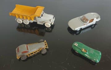 Matchbox, Corgi, Politoys, France Jouets - Modelauto (4) -, Nieuw