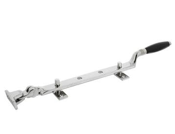 Intersteel raamuitzetter Ton met stelpen nikkel/ebbenhout, Verzenden, Nieuw