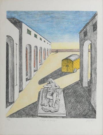 Giorgio De Chirico (1888-1978) - LEnigma del Pomeriggio