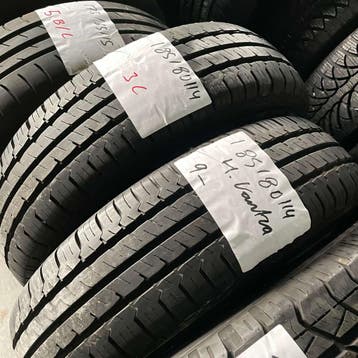2 x Hankook Vantra 185-80-14 C Zomerbanden 9mm, 14 inch, Band(en), Zomerbanden, Bestelwagen
