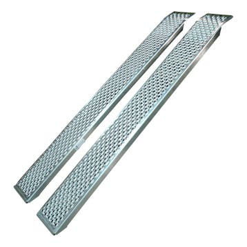Novio Set oprijplaten recht aluminium 3000 x 260, Auto diversen, Aanhangwagen-onderdelen, Ophalen of Verzenden, Nieuw